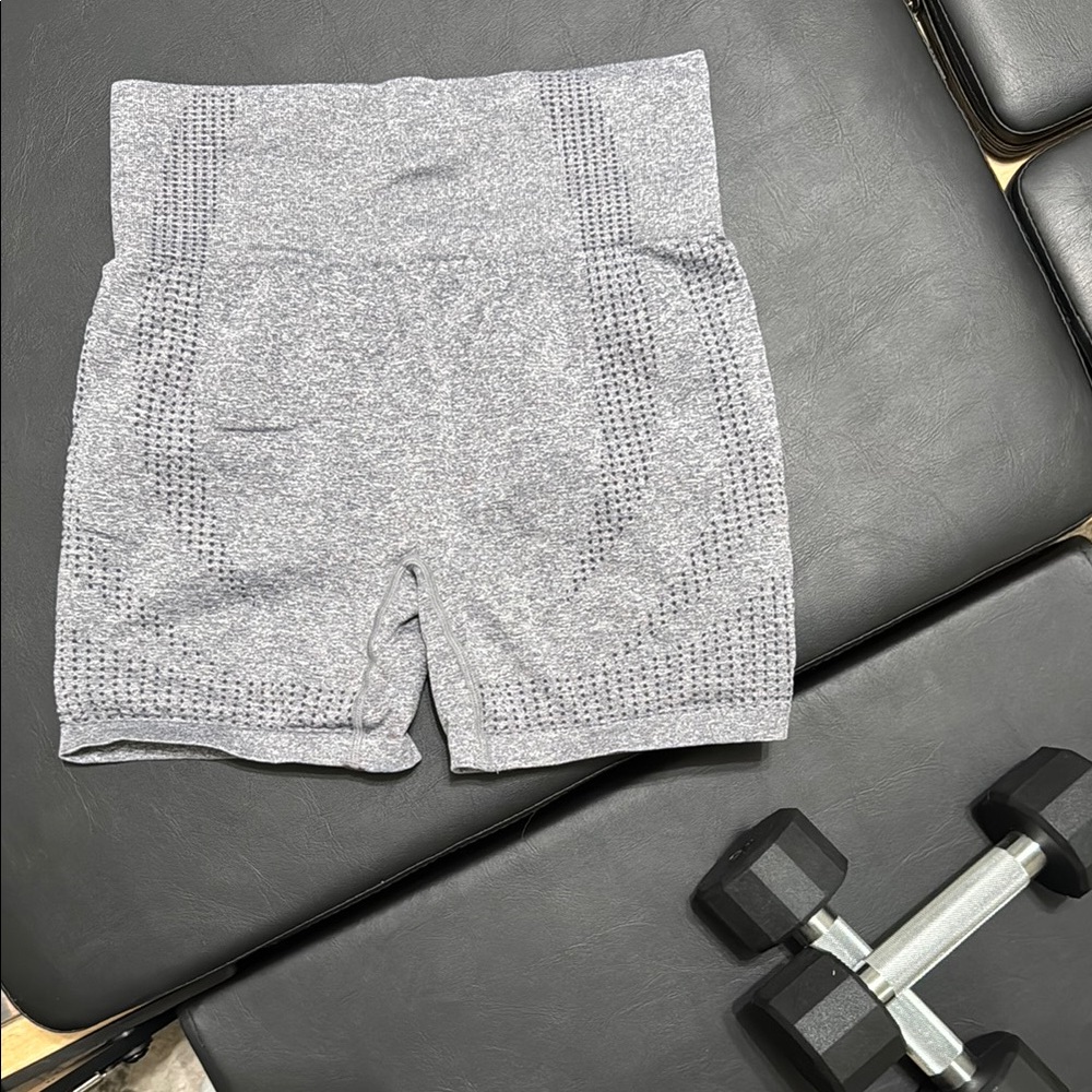 Women's Gray athletic shorts
